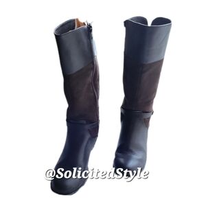 The Childrens Place KNEE-HIGH BROWN Riding Boots , Girl's Size 5